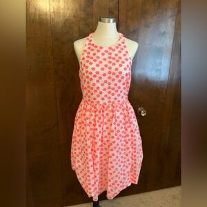 Racerback Néon Floral Dress